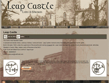Tablet Screenshot of leapcastle.net